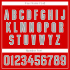Custom Red Gray City Edition Personalized Authentic Baseball Jersey BSBJ01-D017122