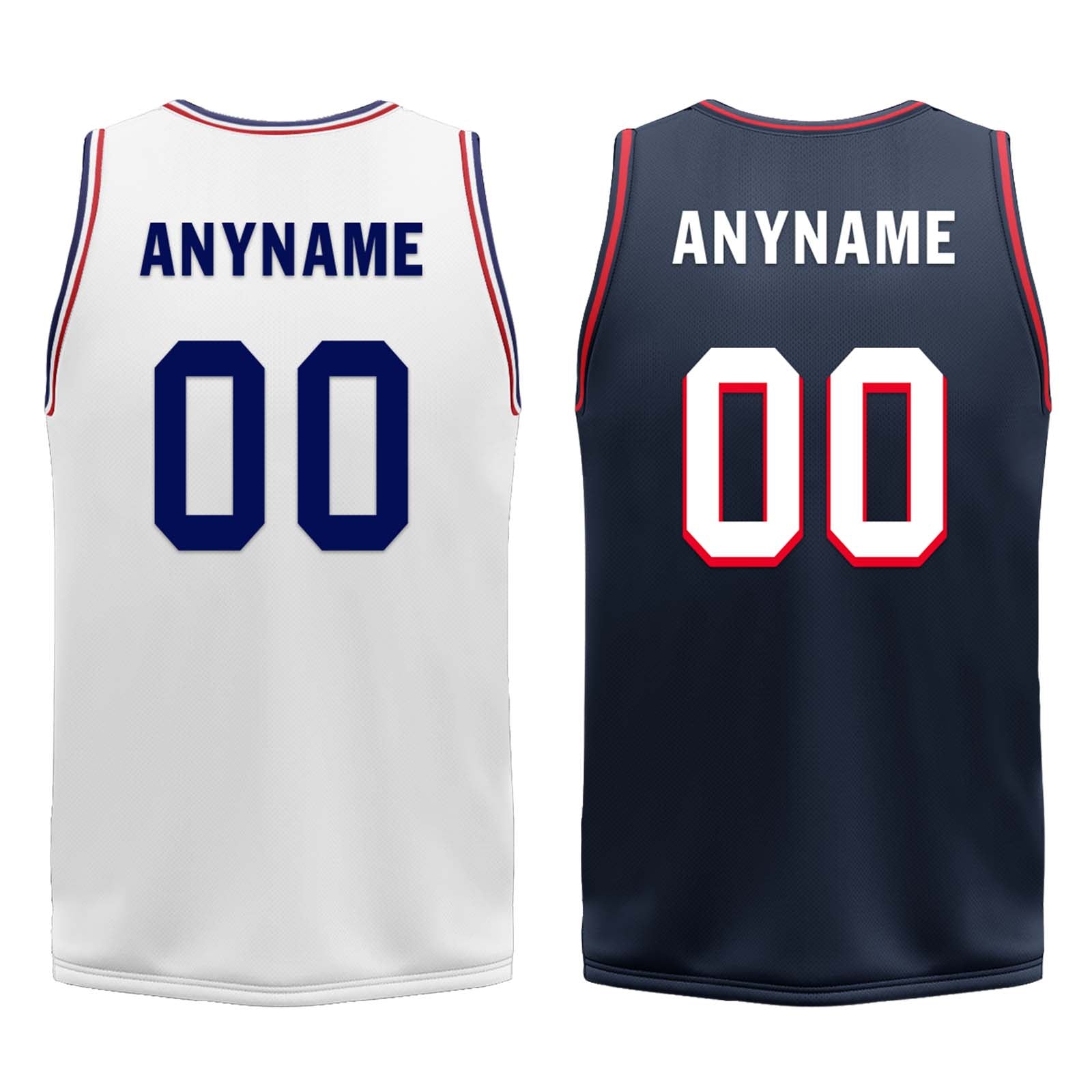 Custom White Red Black Philadelphia City Edition Personalized Reversible Basketball Set Sports Basketball Jersey BBJ01R-D0610-23