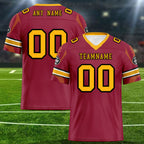 Custom Red Arizona Personalized Authentic Football Jersey FBJ02-D025033-1