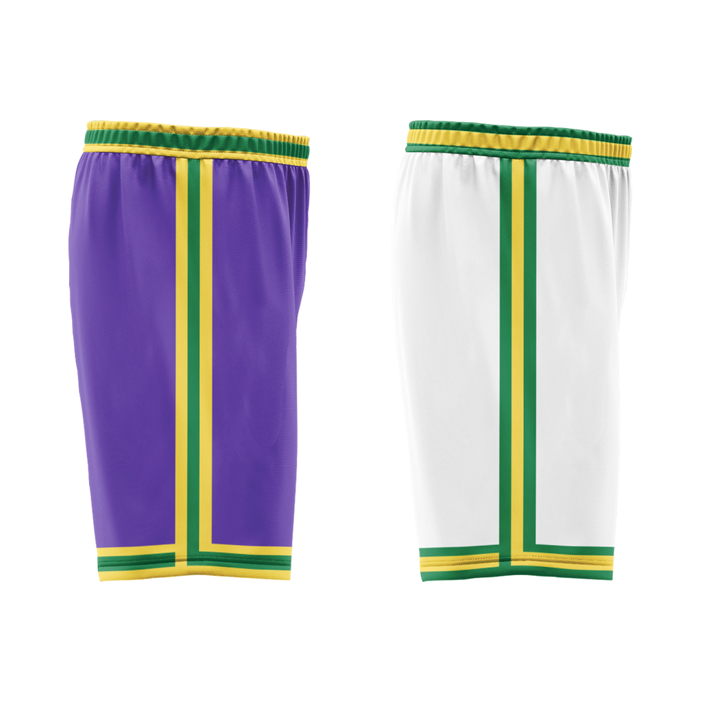 Custom Purple White Classic Style Reversible Basketball Uniform Personalized Ordinary BBJR-D017047