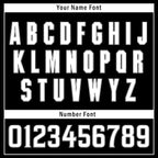 Custom Black White Zebra Pattern Personalized Authentic Baseball Jersey BSBJ01-D020201-1