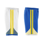Custom White Blue Classic Style Reversible Basketball Uniform Personalized COOLMAX BBJR-D017004