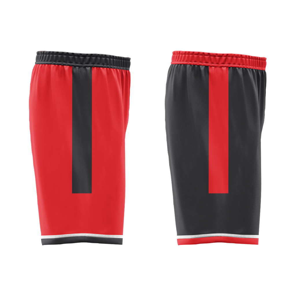 Custom Red Black Classic Style Reversible Basketball Uniform Personalized Ordinary BBJR-D017025