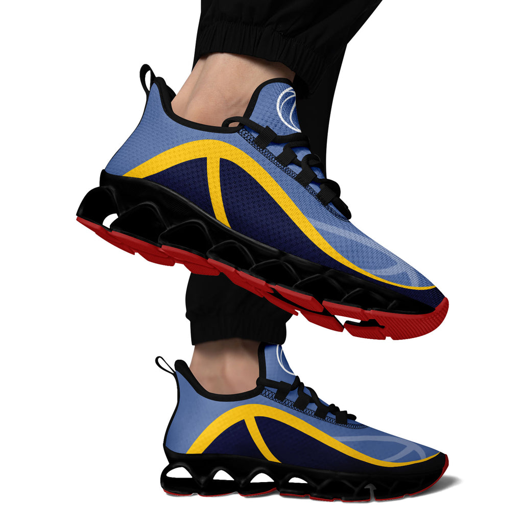 Custom Blue Yellow Maxsoul Shoes Personalized Sneaker FN003XD-D020391-11