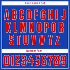Custom Blue Red City Edition Personalized Authentic Baseball Jersey BSBJ01-D017129