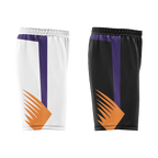 Custom White Black Classic Style Reversible Basketball Uniform Personalized COOLMAX BBJR-D017057