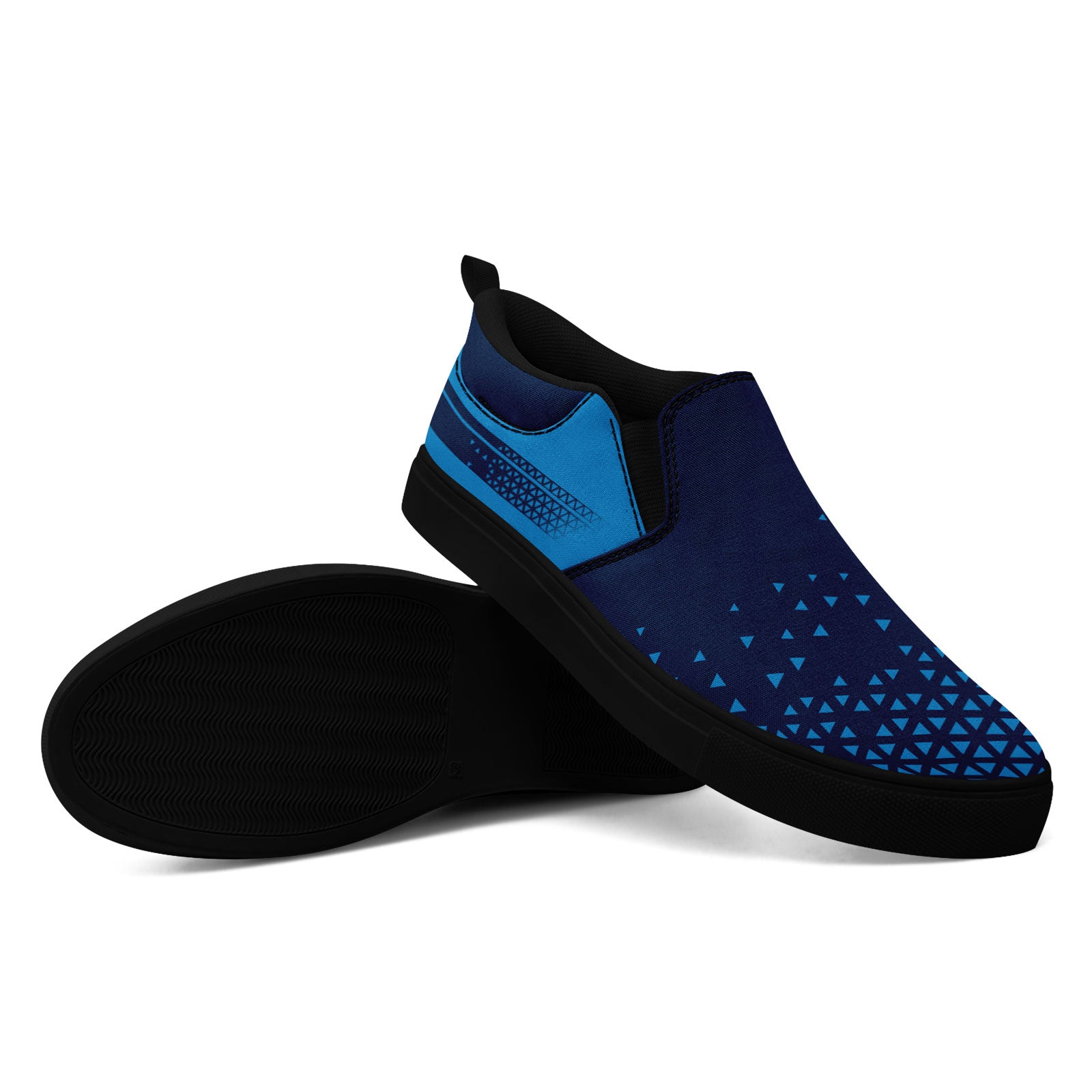 Custom Canvas Sneakers Personalized Slip On Shoes FN071-E023042-1