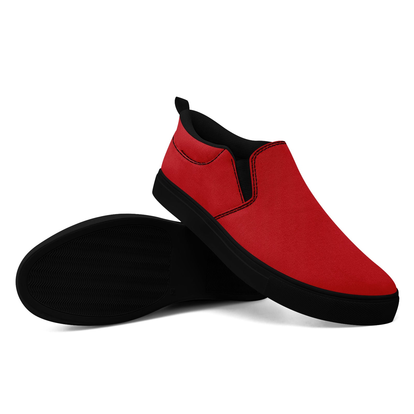 Custom Canvas Sneakers Personalized Slip On Shoes FN071-E028030-4
