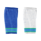 Custom Blue White Classic Style Reversible Basketball Uniform Personalized Ordinary BBJR-D017009