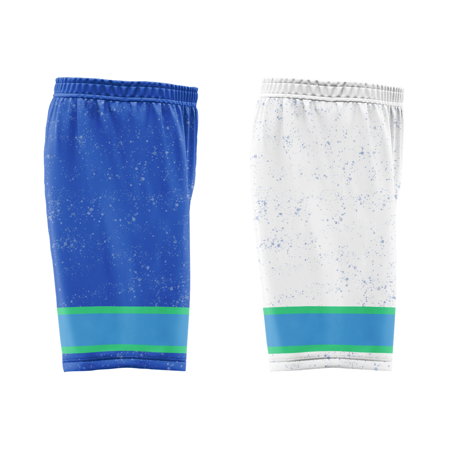Custom Blue White Classic Style Reversible Basketball Uniform Personalized Ordinary BBJR-D017009
