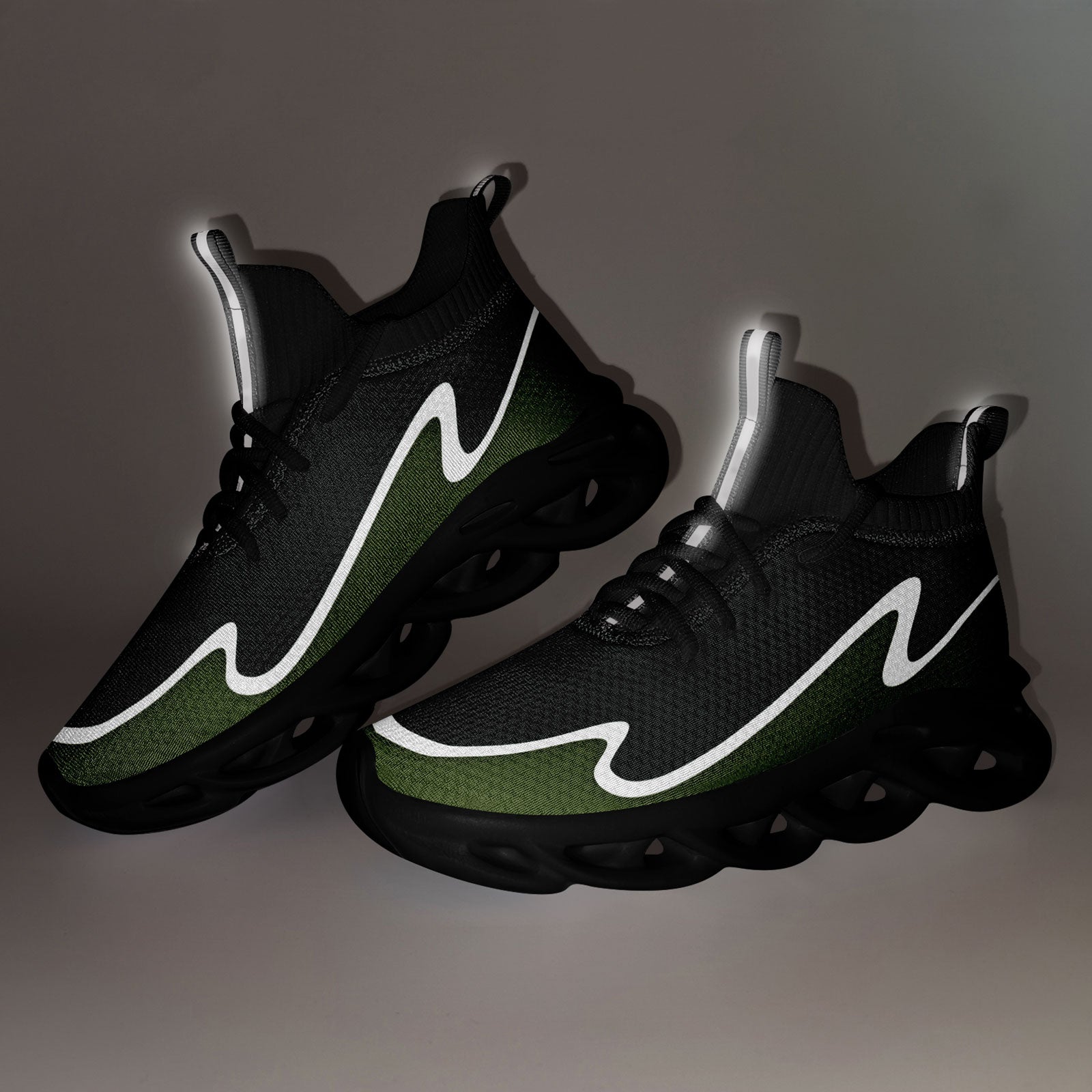 Custom Forest Green Maxsoul Shoes Personalized Sneaker FN030A-E020011-14