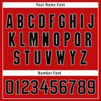 Custom Red Black City Edition Personalized Authentic Baseball Jersey BSBJ01-D017126