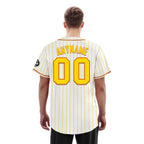 Custom Stripe Fashion Personalized Authentic Baseball Jersey BSBJ01-E025078-17