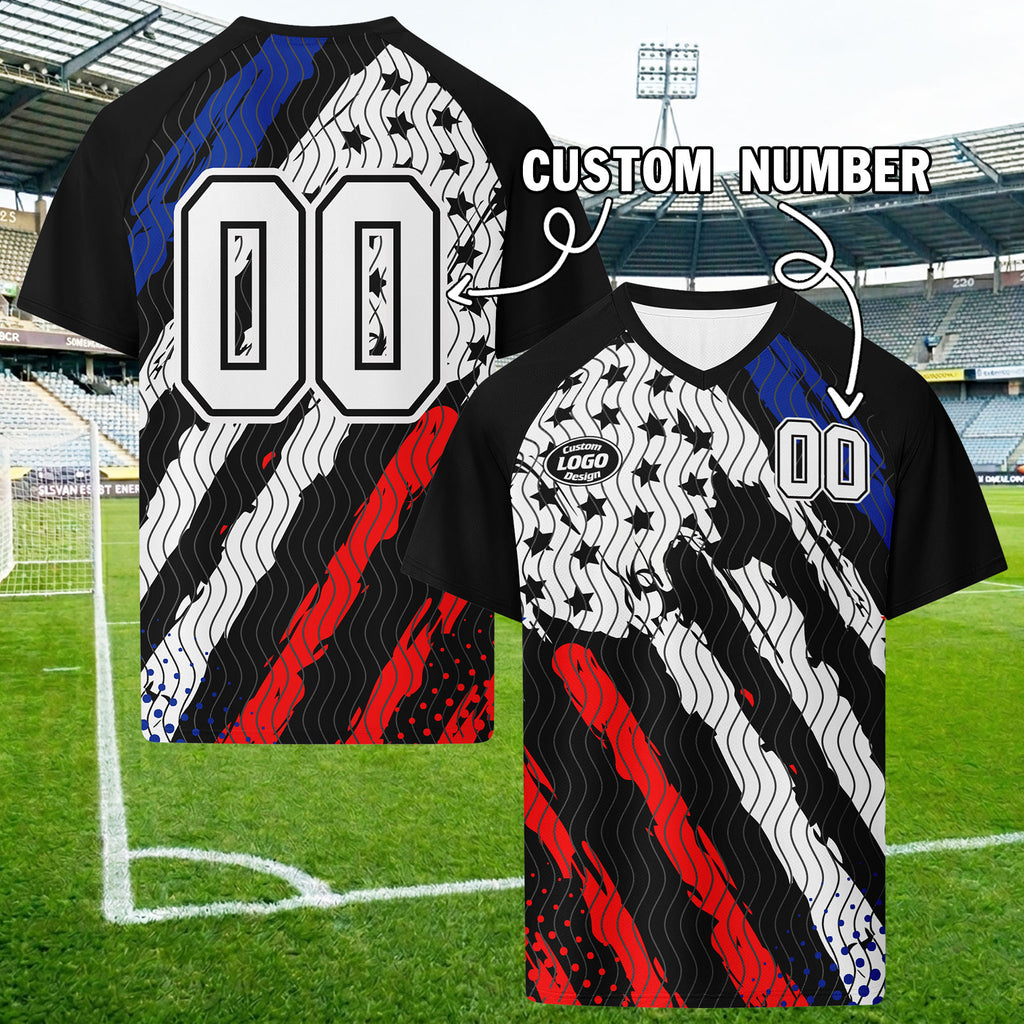 Custom United States 2026 World Cup Football Shirt Customized Soccer Jersey for Fans Add Your Name & Number FZ190-F028061-4