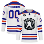 Custom White Blue Personalized Hockey Jersey HCKJ01-D0a70c7