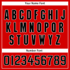 Custom Red Black City Edition Personalized Authentic Baseball Jersey BSBJ01-D017121