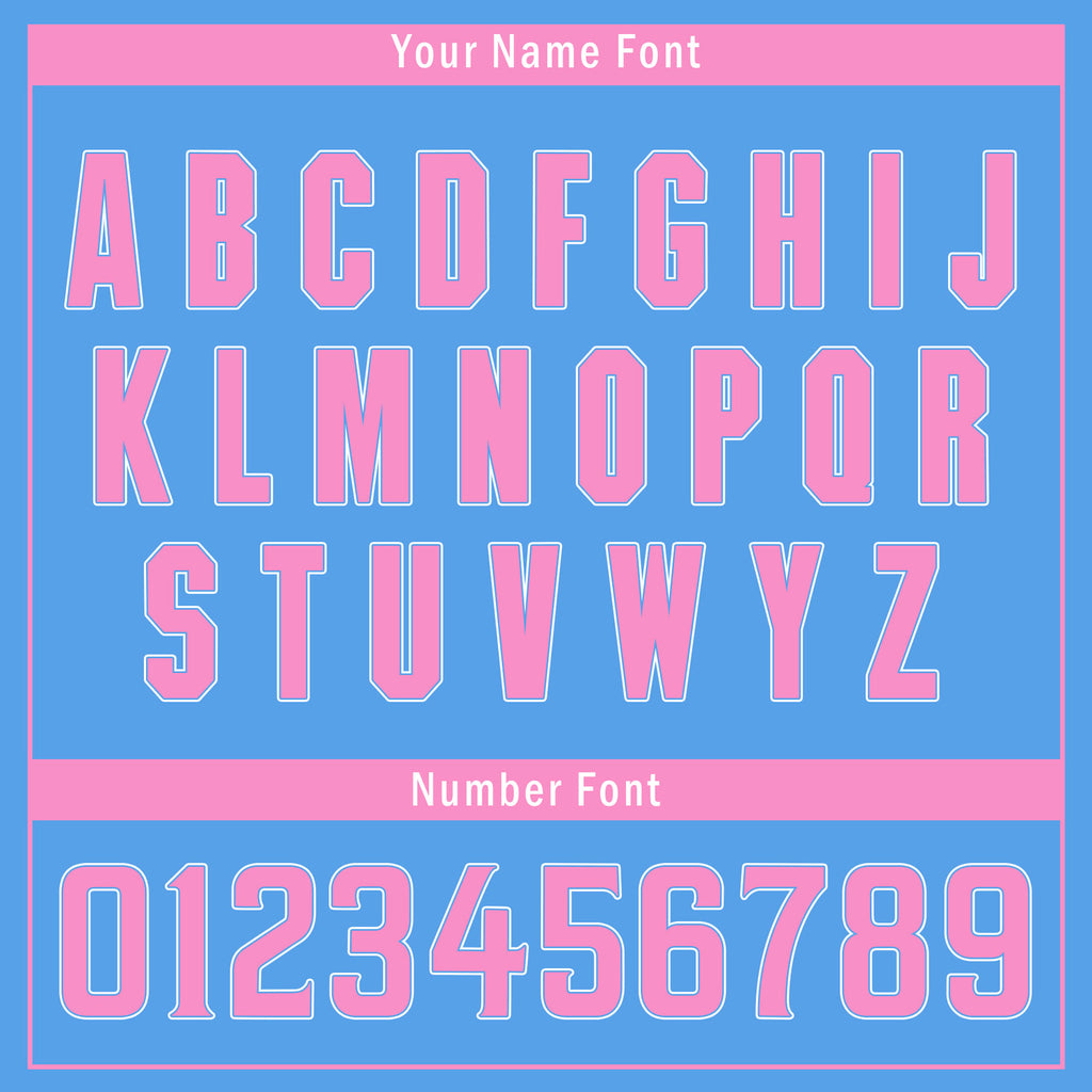 Custom Blue Pink Zebra Pattern Personalized Authentic Baseball Jersey BSBJ01-D020201-17