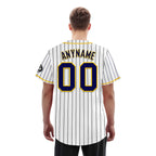 Custom Stripe Fashion Personalized Authentic Baseball Jersey BSBJ01-E025078-13