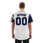 Custom Vintage Personalized Authentic Baseball Jersey BSBJ01-E025021-3