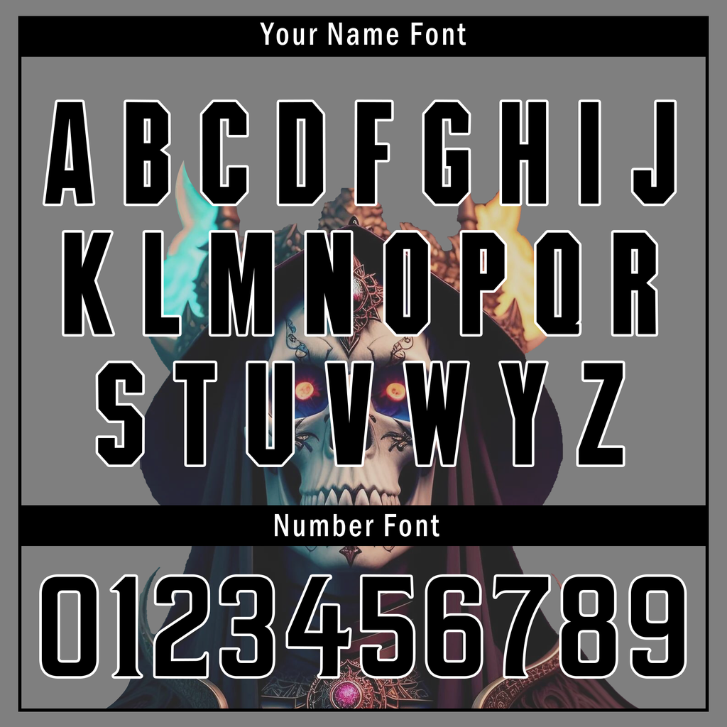 Custom Gray Black Skull Fashion Personalized Authentic Baseball Jersey BSBJ01-D017160