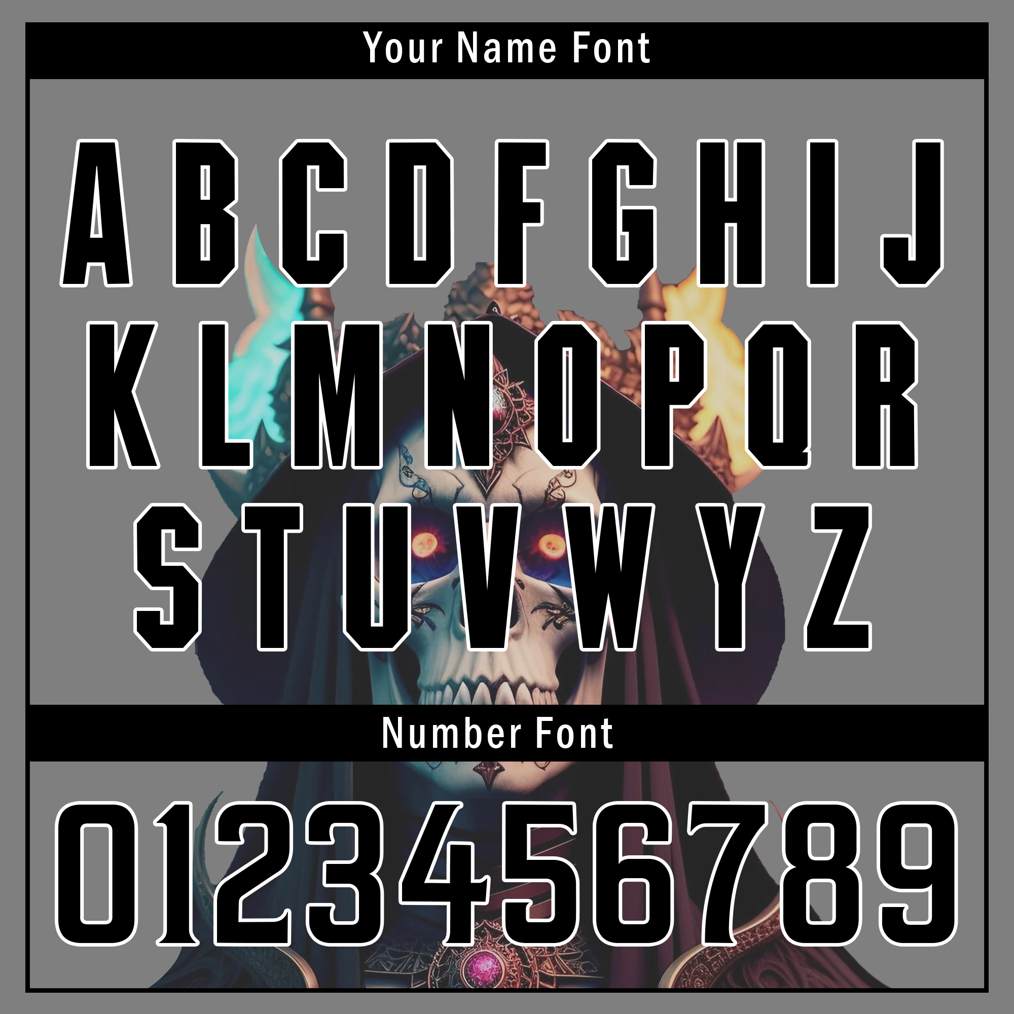 Custom Gray Black Skull Fashion Personalized Authentic Baseball Jersey BSBJ01-D017160