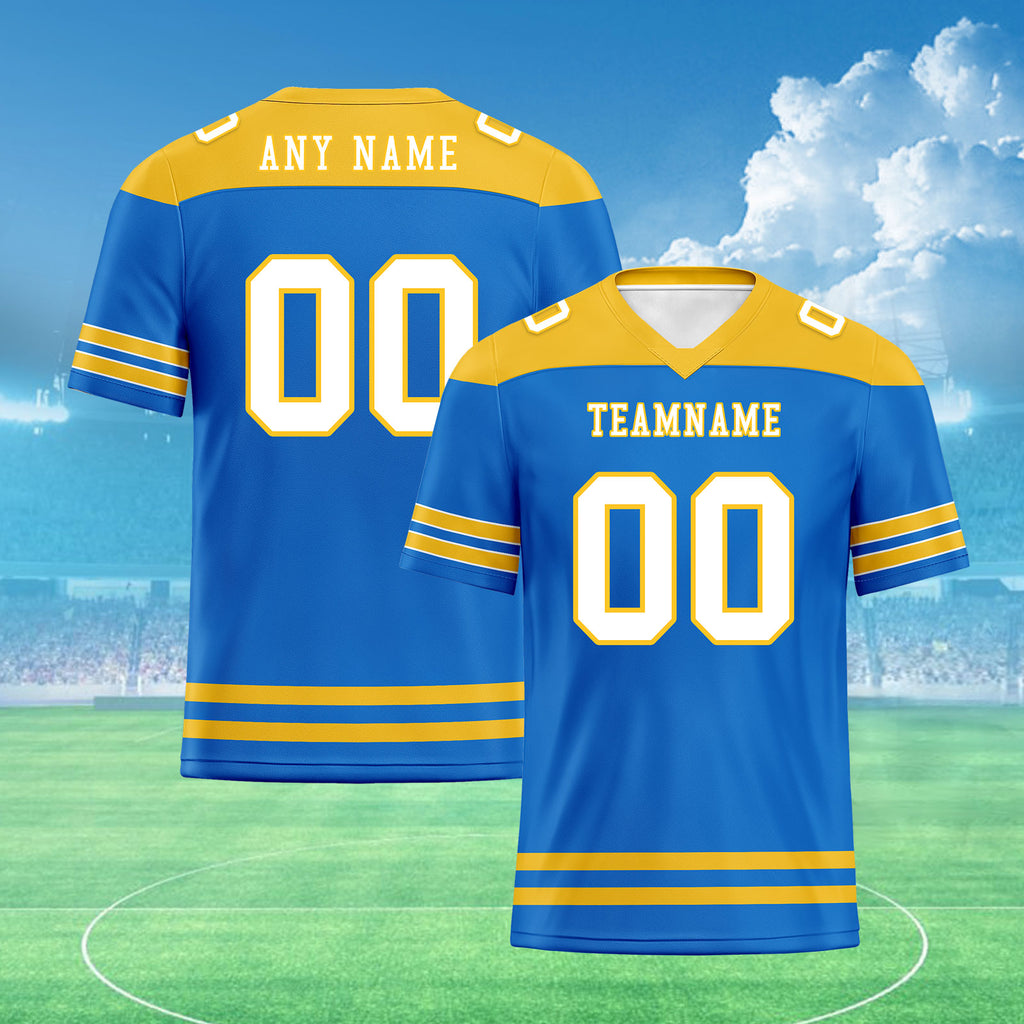 Custom Los Angeles Personalized Authentic Football Jersey FBJ02-E0607-14