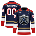 Custom Blue Red Personalized Hockey Jersey HCKJ01-D0a70af