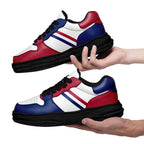 Custom Red Blue New York Shoes Personalized Sneaker FN032-D020389-21