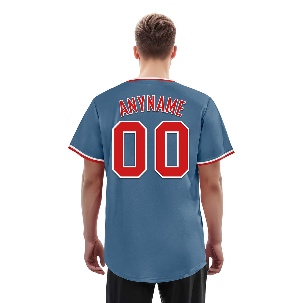 Custom Vintage Personalized Authentic Baseball Jersey BSBJ01-E025021-8