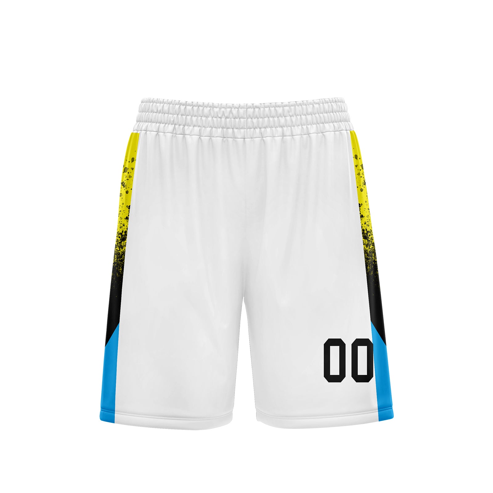 Custom White Splash-Ink City Edition Personalized Sports Uniform Authentic Basketball Jersey BBJ01-D06101-12