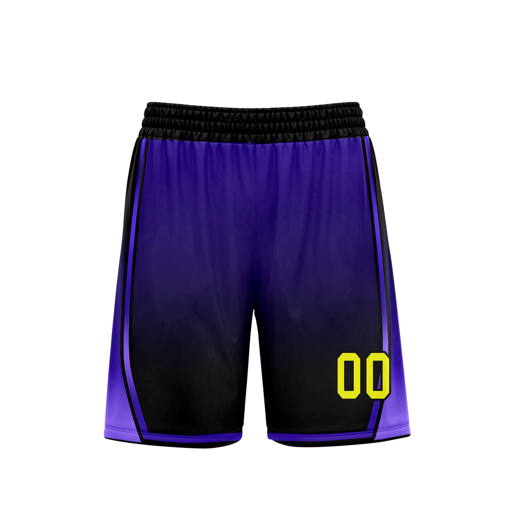 Custom Black Purple City Edition Personalized Sports Uniform Authentic Basketball Jersey BBJ01-D06101-14