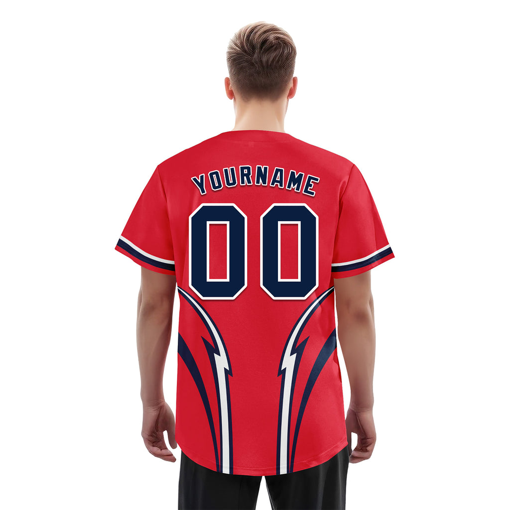 Custom Personalized Authentic Baseball Jersey BSBJ01-E023019-18