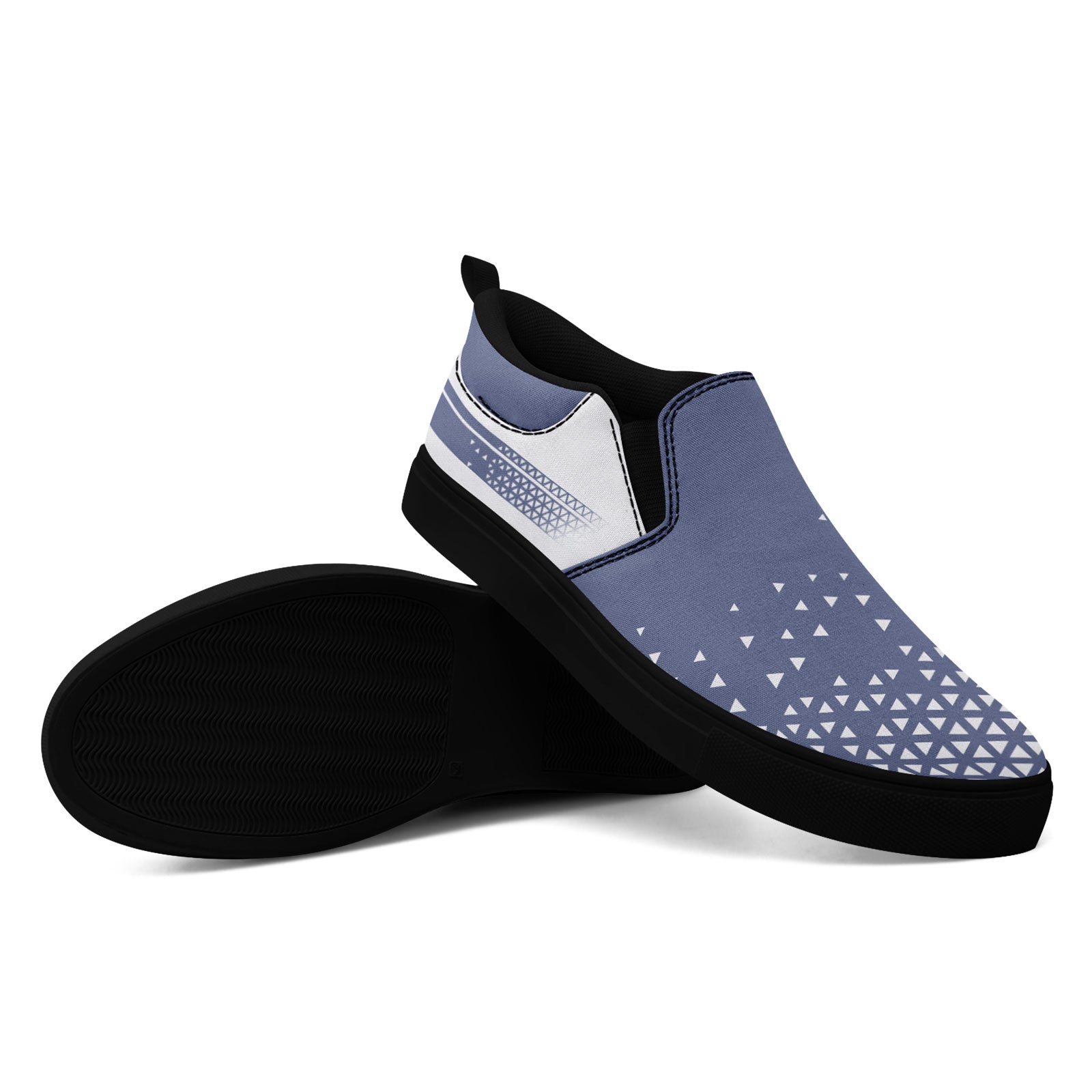 Custom Canvas Sneakers Personalized Slip On Shoes FN071-E023042-11