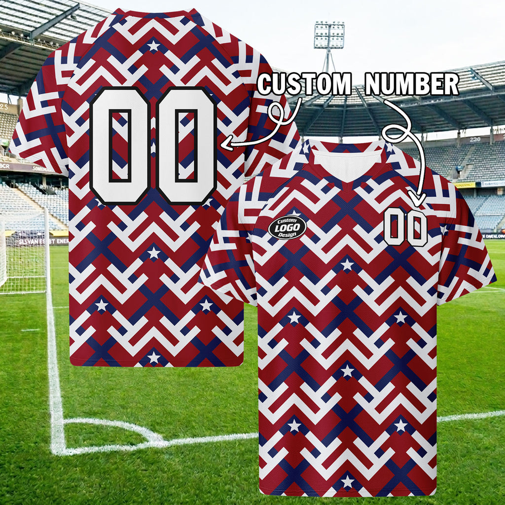 Custom United States 2026 World Cup Football Shirt Customized Soccer Jersey for Fans Add Your Name & Number FZ190-F028061-3