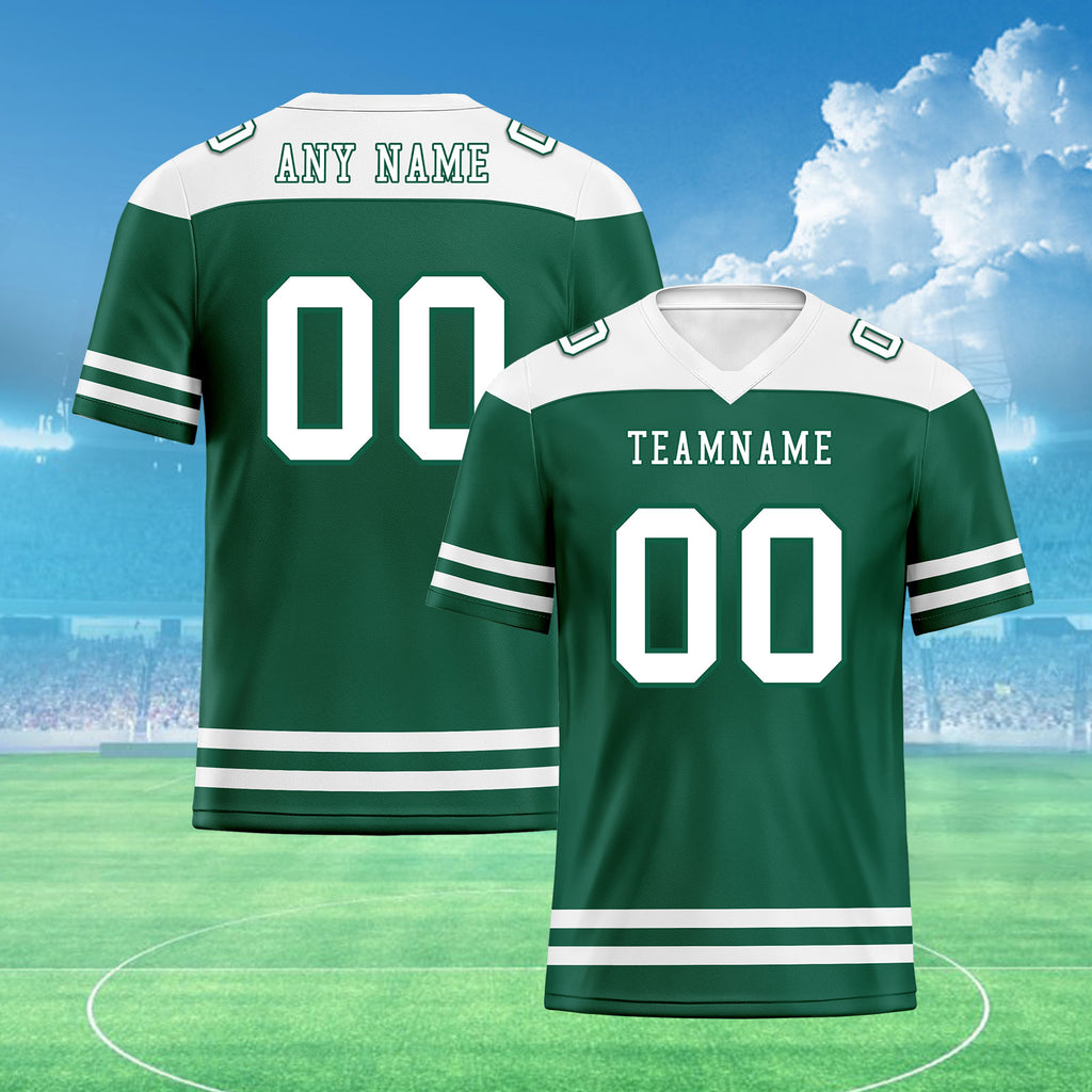 Custom New York Personalized Authentic Football Jersey FBJ02-E0607-1
