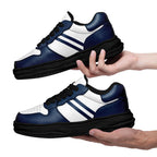 Custom Blue White Dallas Shoes Personalized Sneaker FN032-D020389-9
