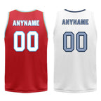 Custom Red White Memphis City Edition Personalized Reversible Basketball Set Sports Basketball Jersey BBJ01R-D0610-15