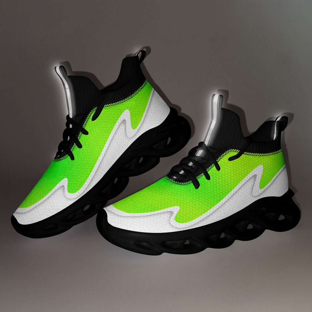 Custom Green White Maxsoul Shoes Personalized Sneaker FN030A-E020011-5