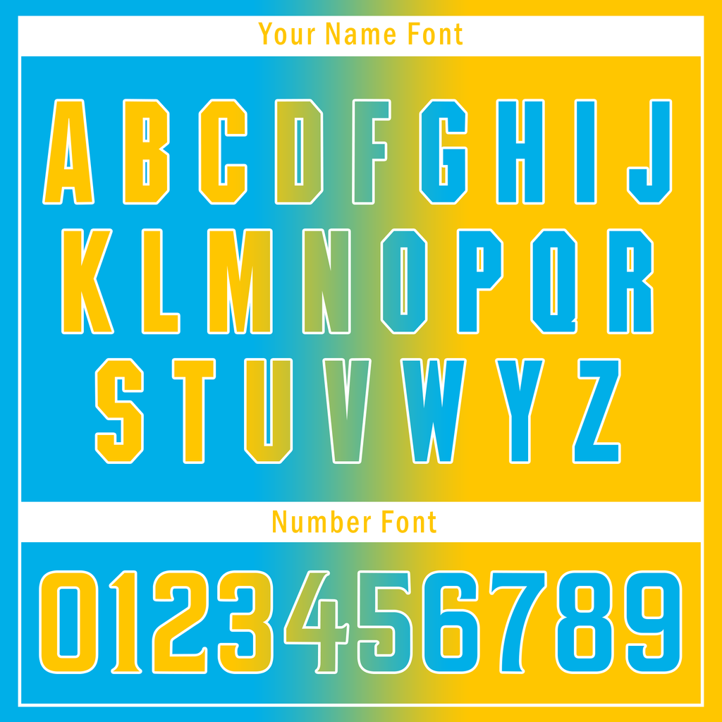 Custom Blue Yellow Gradient Fashion Personalized Authentic Baseball Jersey BSBJ01-D0a709b
