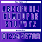 Custom Purple Blue Gradient Fashion Personalized Authentic Baseball Jersey BSBJ01-D0a7a0b