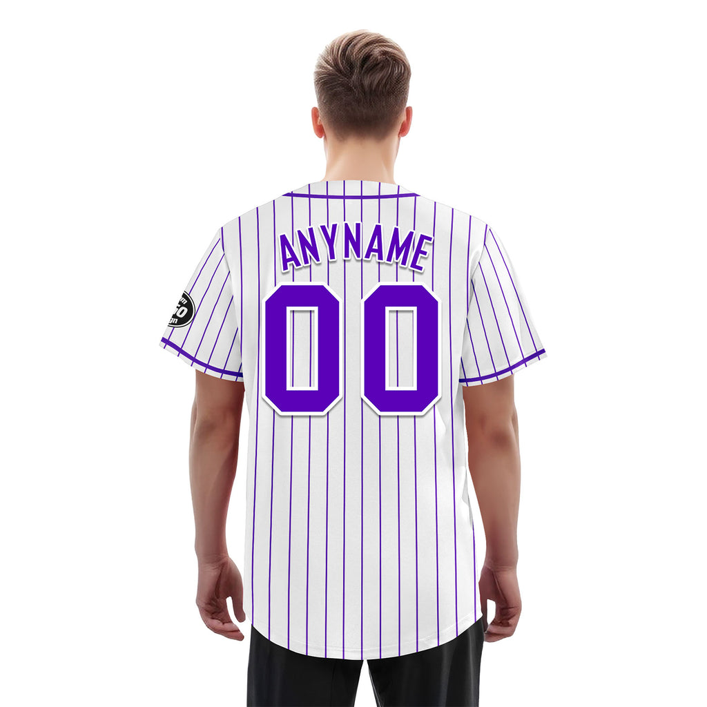 Custom Stripe Fashion Personalized Authentic Baseball Jersey BSBJ01-E025078-4