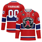Custom Red Blue Personalized Hockey Jersey HCKJ01-D0a70a7