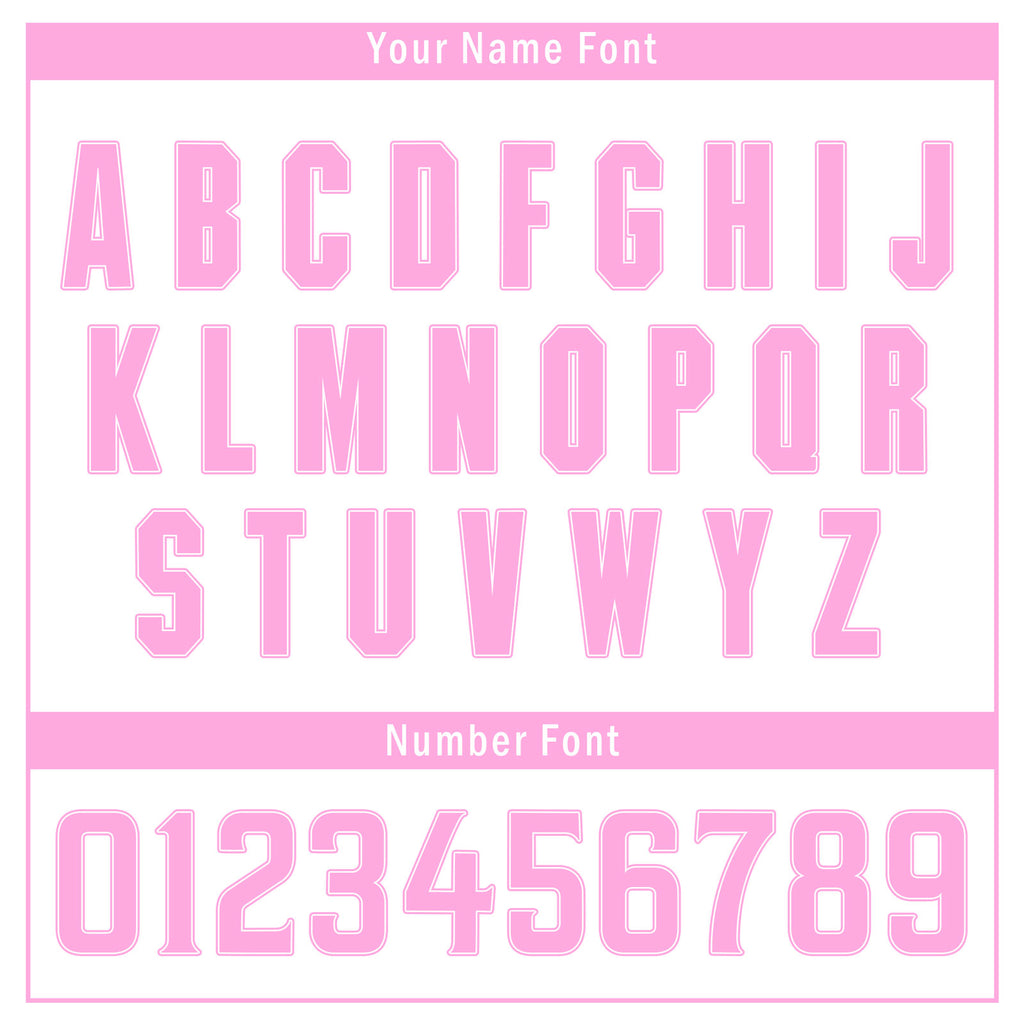 Custom White Pink Raglan Sleeves Personalized Authentic Baseball Jersey BSBJ01-D020200-15