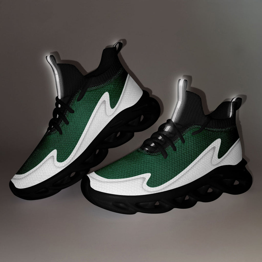 Custom Green White Maxsoul Shoes Personalized Sneaker FN030A-E020011-22