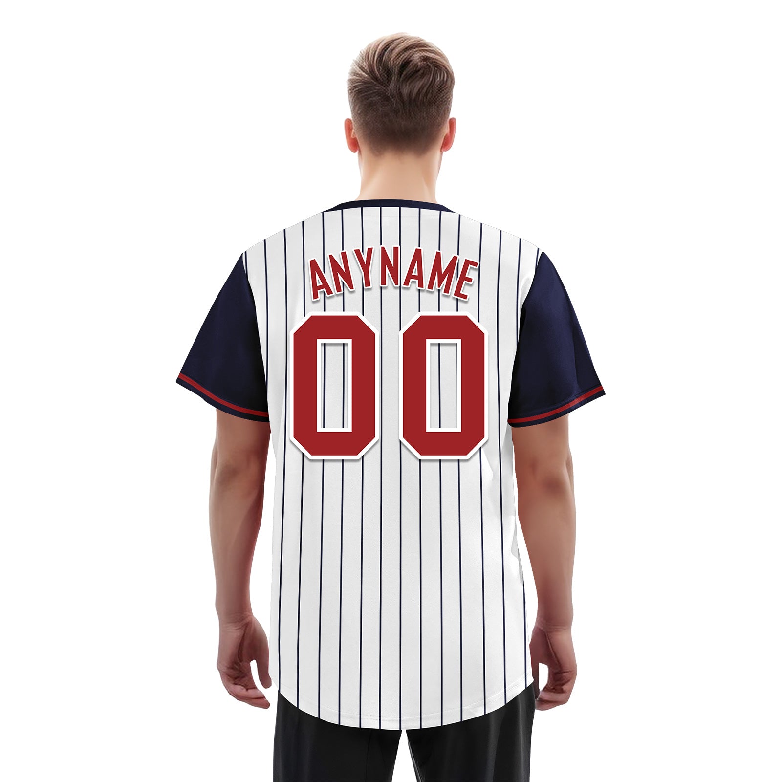 Custom Vintage Personalized Authentic Baseball Jersey BSBJ01-E025021-13