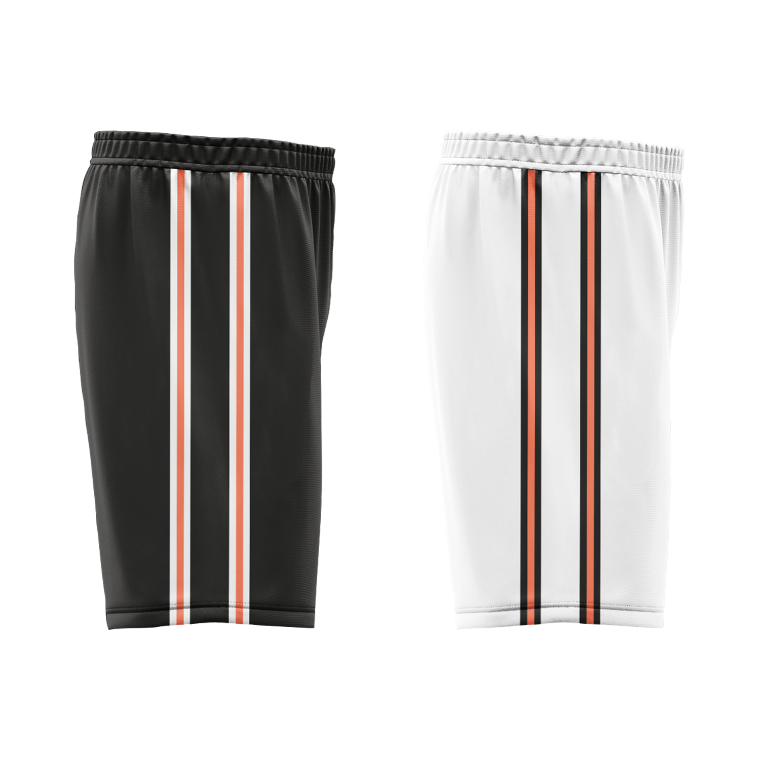 Custom Black White Classic Style Reversible Basketball Uniform Personalized COOLMAX BBJR-D017028