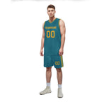 Custom Green Classic Style Sports Uniform Basketball Jersey BBJ01-D020105-13
