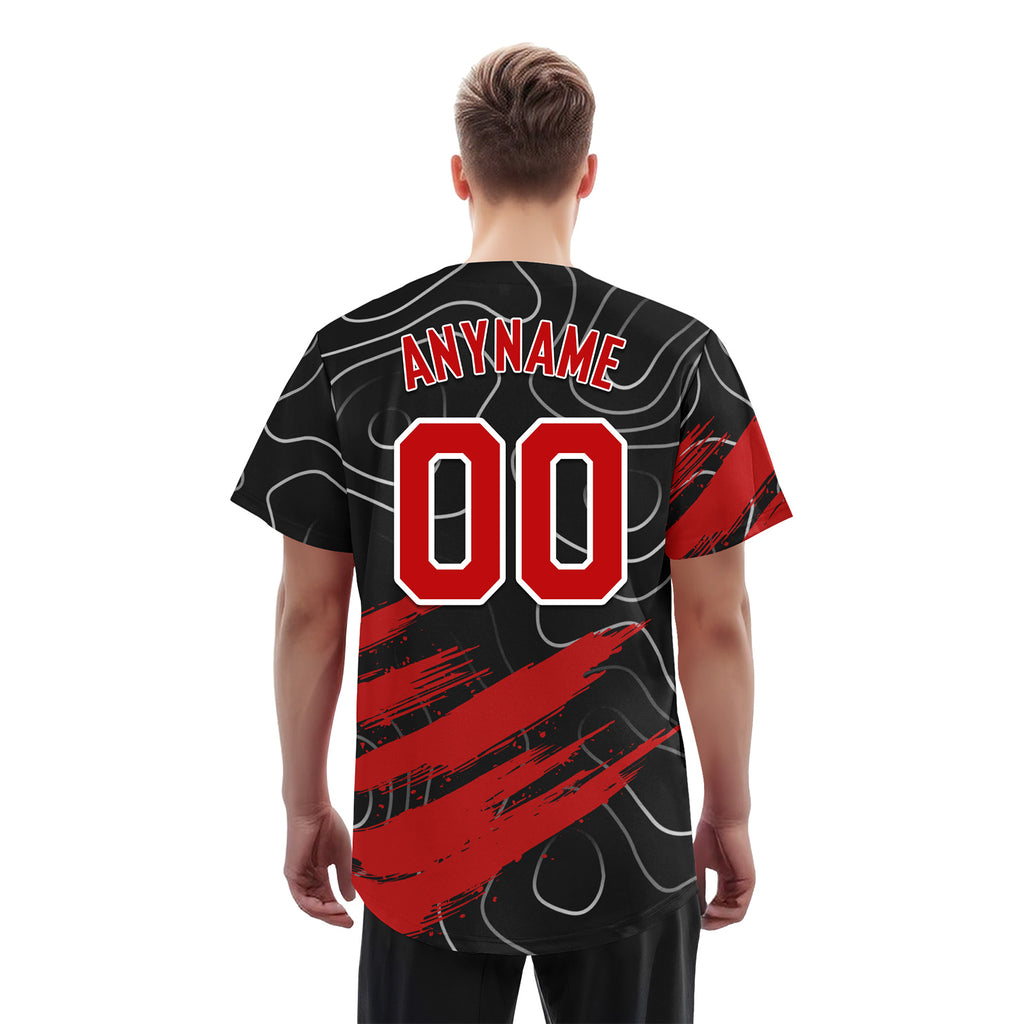 Custom Personalized Authentic Baseball Jersey BSBJ01-E027001