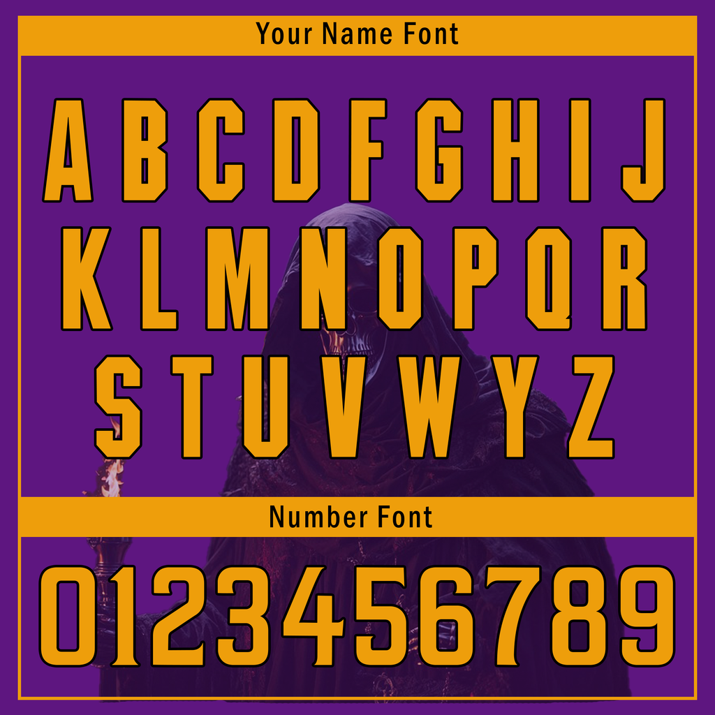 Custom Purple Yellow Skull Fashion Personalized Authentic Baseball Jersey BSBJ01-D017149