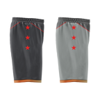 Custom Gray Classic Style Reversible Basketball Uniform Personalized COOLMAX BBJR-D017024
